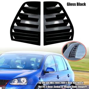 VW Golf 5 / MK5 Rear Side Window Louvers