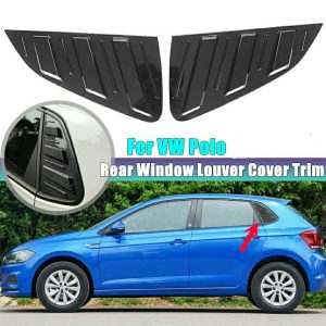 VW Polo 8 Rear Side Window Louvers